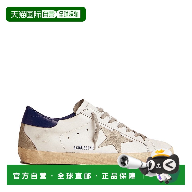 自营欧洲直邮GOLDEN GOOSE/GGDB 绒面革星星蓝色鞋尾个性复古小脏