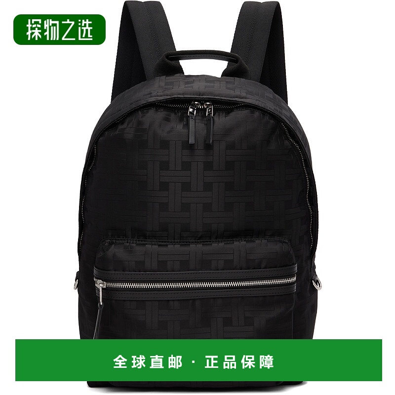 香港直邮kenzo 高田贤三 男士 黑色 Paris KENZO Mura 双肩包 FF6