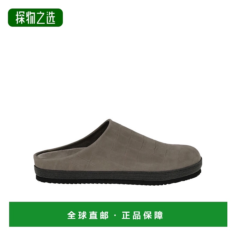 香港直邮Brunello Cucinelli 圆头穆勒鞋 MZDCG3040P