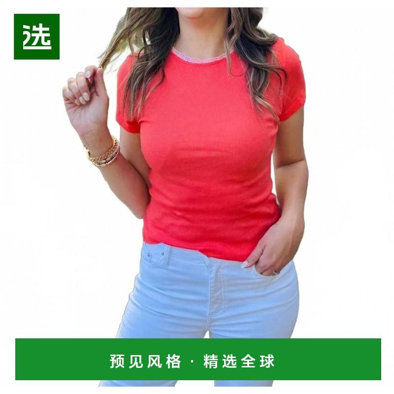 1h可退 【美国直邮】michael stars 女士 上装T恤,女装/女士精品,T恤,淘宝优惠券,粉丝福利购,淘宝优惠卷