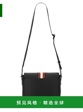 香港直邮BALLY 男士单肩包 MAC04UEC001I946P SS2025 黑色 Mythos