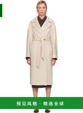 1h可退 香港直邮Weekend Max Mara 女士 驼色 Resina 大衣 252501
