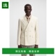 外套西装 欧洲直邮Hugo 男士 白色棉质西服新款 Boss雨果BOSS CAMEL