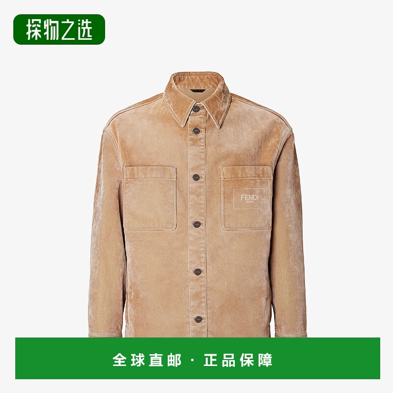 1h可退 欧洲直邮FENDI 芬迪 25秋冬 FW1410AT2KF0TZ8 男士 长袖衬