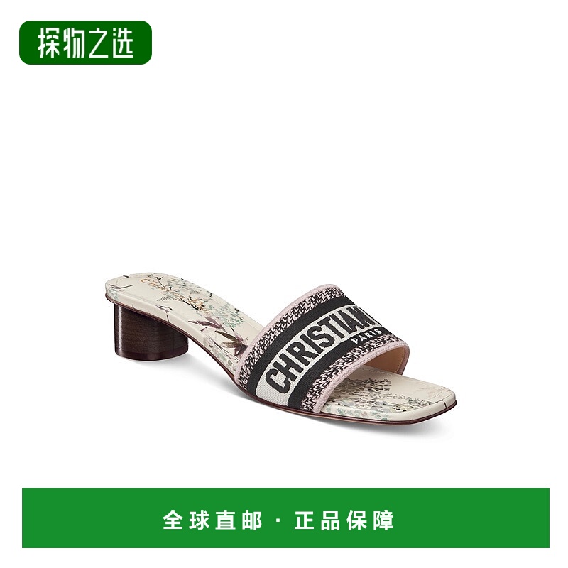 欧洲直邮Dior/迪奥 女士Dway高跟穆勒鞋