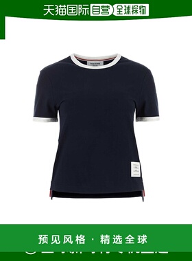 1h可退 欧洲直邮THOM BROWNE 女士T恤FJS075A00042415条纹