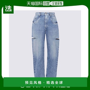 欧洲直邮maison 直筒裤 margiela 牛仔裤 女士 1h可退