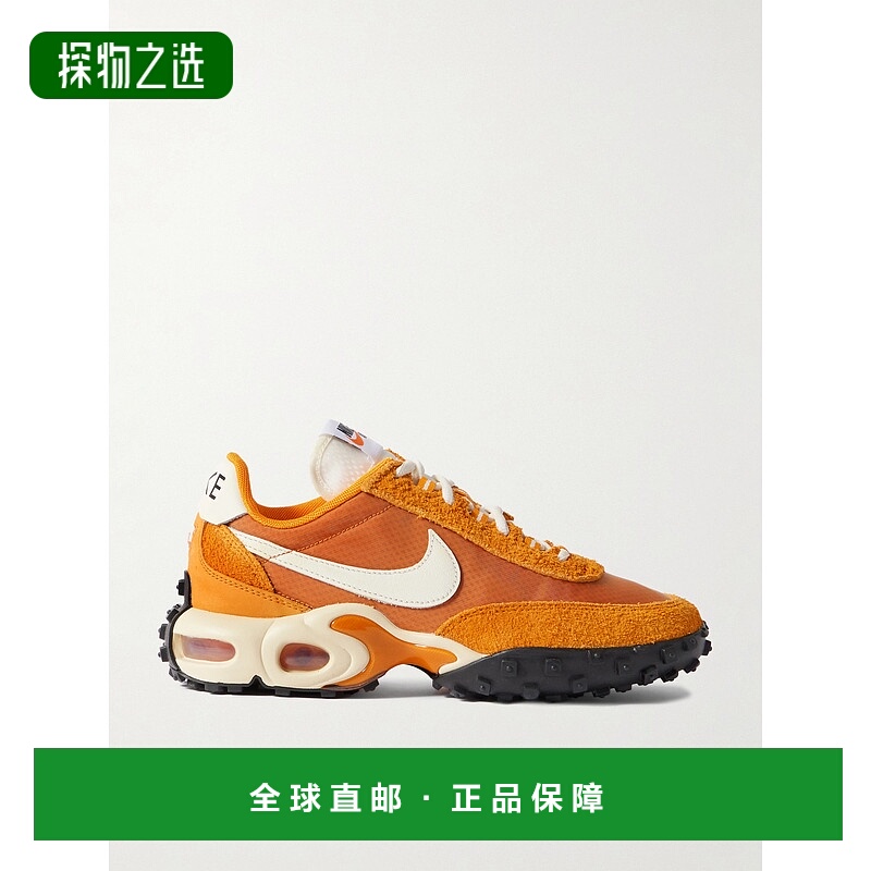 香港直邮Nike 耐克 女士 Air Max Waffle SP 皮质牛巴戈饰边网纱