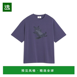 Kitsune 恤 CHILLAX OM00108KJ0008 印花宽松 香港直邮Maison