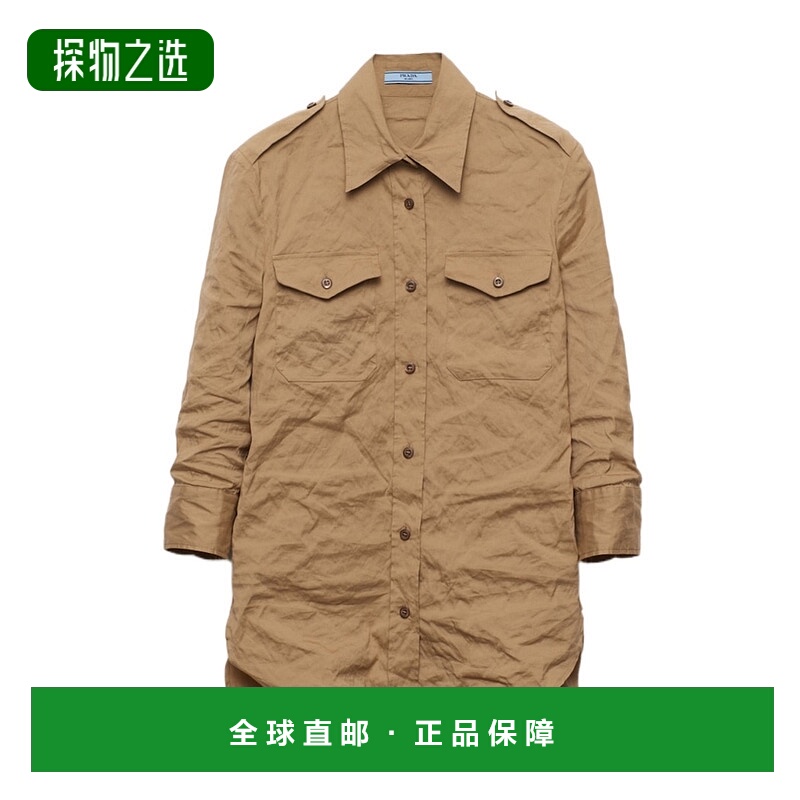 香港直邮Prada 翻领衬衫 P492G14NHSOOO