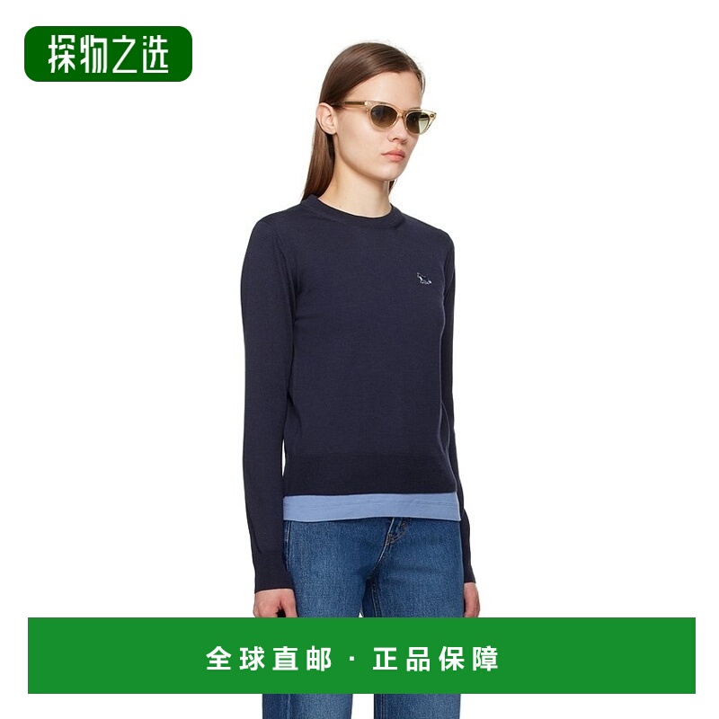 1h可退 欧洲直邮MAISON KITSUNÉ 女士针织毛衣MW00816KT1036P492