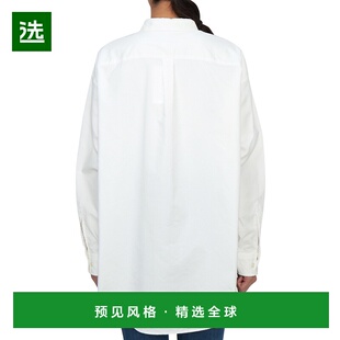 1h可退 香港直邮Nanamica 女士 SUGF351E 白色衬衫 SUGF351EWHITE