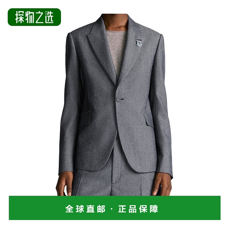 香港直邮Dior 单排扣西装外套 583C201A1000迪奥