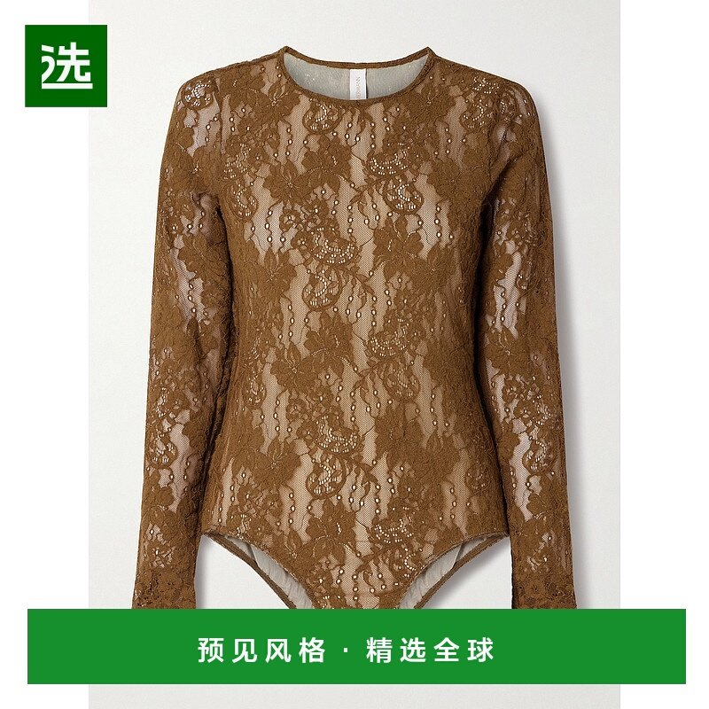 1h可退 香港直邮ZIMMERMANN 女士 Stretch-corded 蕾丝连体衣 862