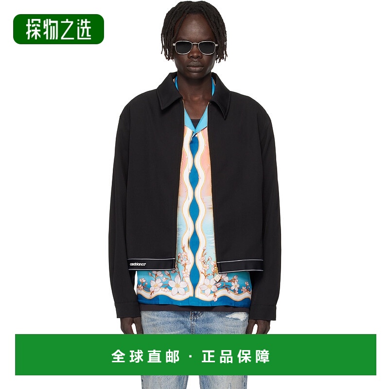 香港直邮Casablanca 男士 黑色 Sports Tailoring 夹克 MPF25JK42