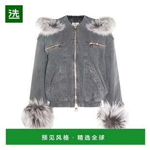 2J203A 休闲皮草夹克 香港直邮Blumarine 长袖