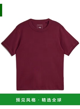 1h可退 香港直邮Y-3 男士T恤 KB4630 SS2025 红色 短袖 T 恤