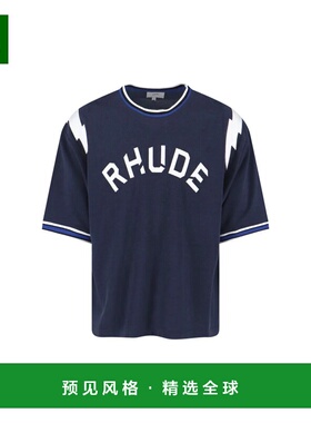 香港直邮RHUDE 男士T恤 RHPF25TT017293076 AW2025 蓝色 Rhude T-