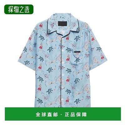香港直邮Prada 短袖衬衫 UCS52417OYSOOO普拉达
