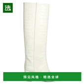 美国直邮 paris texas女士时装 1h可退 靴尖头真皮潮流时尚 透