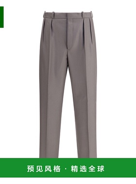 香港直邮Maison Margiela 直筒褶皱长裤 S50KA0687M35504羊毛