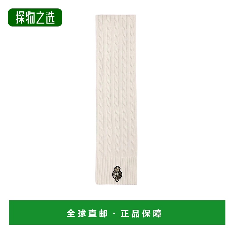 香港直邮Ralph Lauren 绞花针织围巾 454P04456