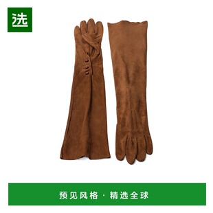 香港直邮Prada 纽扣细节手套 1GG21015B9