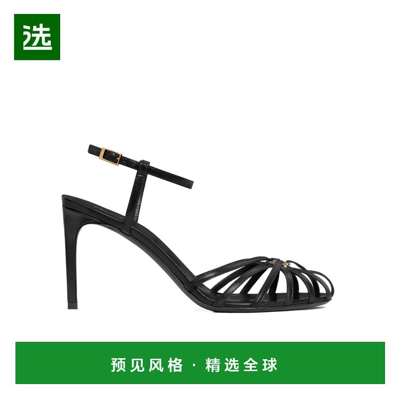 香港直邮Celine TRIOMPHE 高跟凉鞋 352213958C.图片