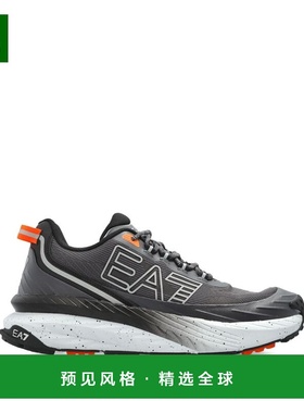 潮奢 Ea7 男士 灰色运动鞋 7X000344AF18640M8191