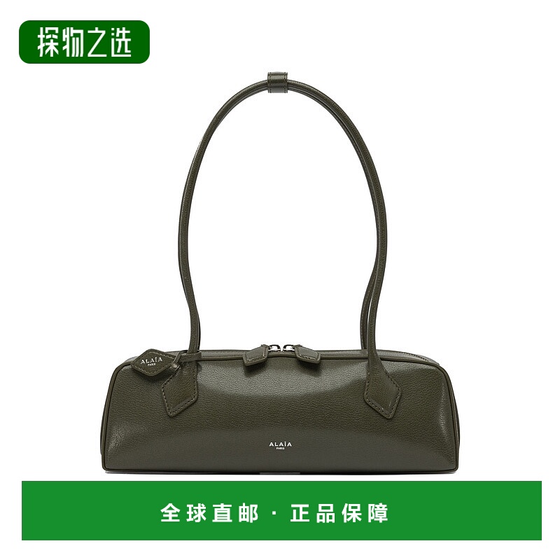 1h可退 香港直邮Alaïa 女士 LE TECKEL 中号光泽皮革包包 AA1S060