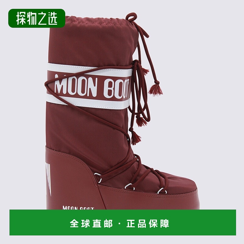 香港直邮moon boot 月亮靴 男士 Moon 紫色靴子 80D1400440D013