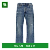 香港直邮R13 蓝色 SS2026 女士牛仔裤 R13W5083969BAINWRIPS