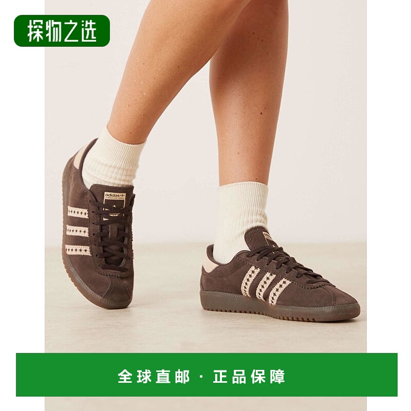 香港直邮Adidas 男士 adidas Originals Bermuda 棕色浅褐色训练