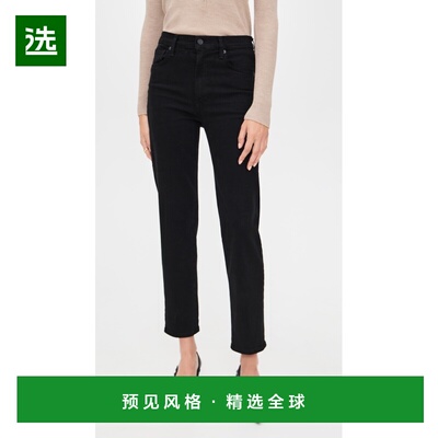 1h可退 香港直邮Citizens Of Humanity 女士 Caia 高腰直筒牛仔裤