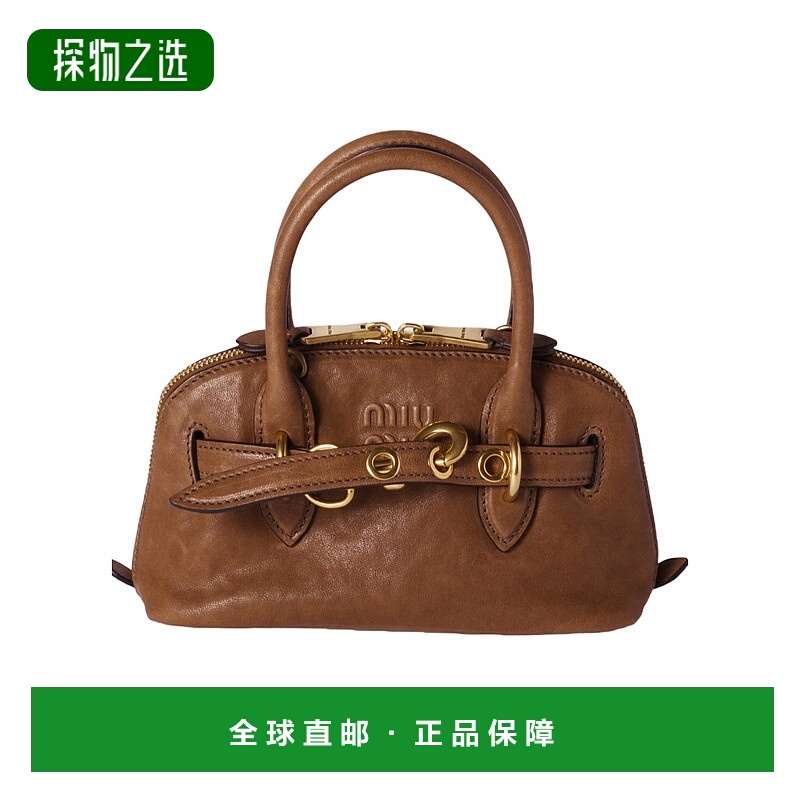 香港直邮Miu Miu Aventure 迷你单肩包 5BP0902BBLVOOO钱包手提包