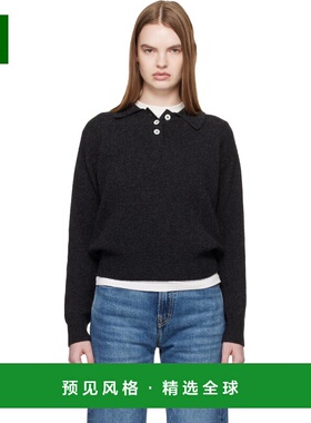 1h可退 香港直邮DAUGHTER 女士 灰色 Edith Polo 衫 HKN03893