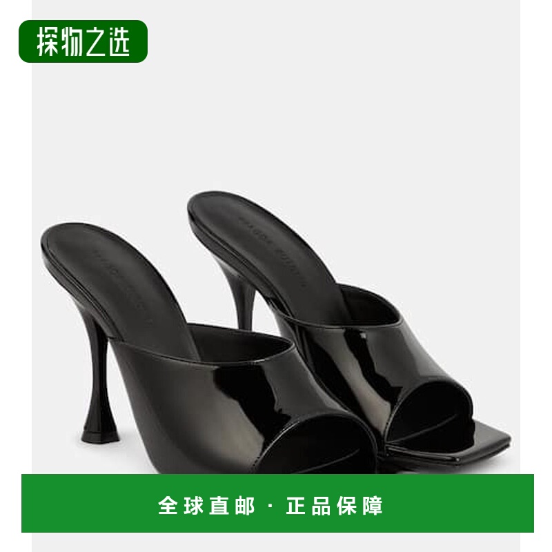 香港直邮magda butrym 女士 水晶装饰凉拖 001336高跟鞋单鞋凉鞋