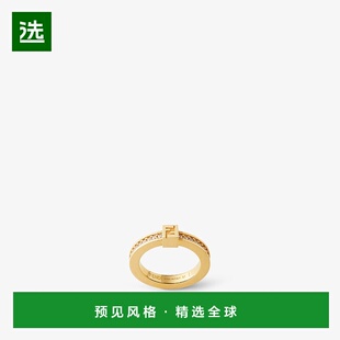 年产品 2025 Fendi Forever 金色 1h可退 戒指 欧洲直邮FENDI