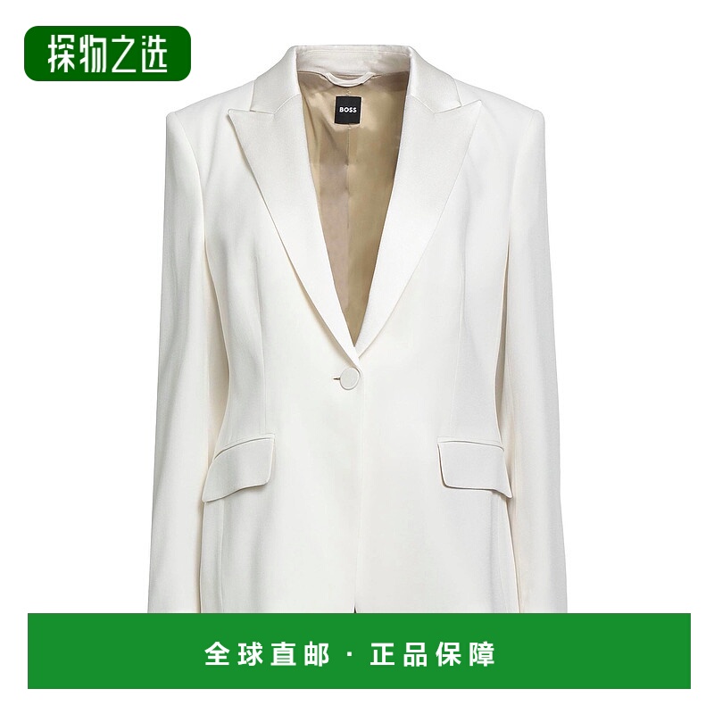 香港直邮BOSS 波士 女士 西装外套 beige米色 舒适时尚