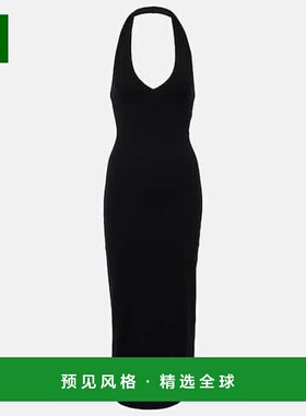 1h可退 香港直邮NILI LOTAN 女士 Stevie 棉质针织中长连衣裙