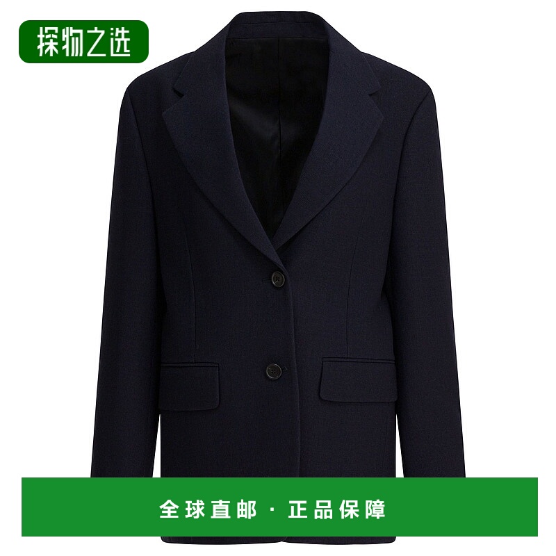 1h可退 香港直邮Prada 普拉达 女士 单排扣羊毛夹克 P570P17VZF00