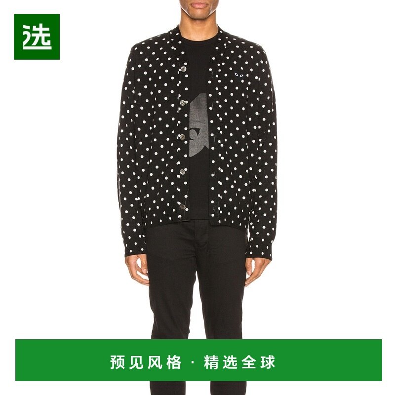 1h可退 香港直邮comme des garcons play 男士 圆点印花羊毛黑色,男装,针织衫/毛衣,淘宝优惠券,粉丝福利购,淘宝优惠卷