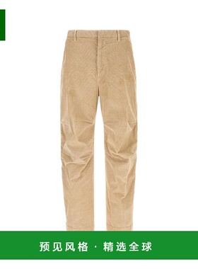 1h可退 香港直邮Dsquared2 二次方 男士 直筒燈芯絨長褲 S74KB106