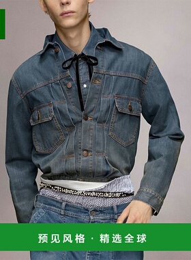 香港直邮Maison Margiela 长袖牛仔男装外套 S50AM0613S30876