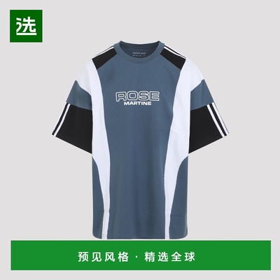 香港直邮Martine Rose 男士T恤 630JE01529DBLU AW2025 蓝色