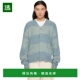 蓝色马海毛针织开衫 1h可退 MIHARA YASUHIRO 美国直邮 Maison
