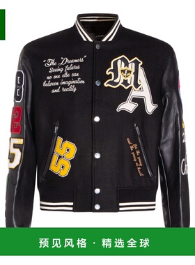 1h可退 香港直邮AMIRI 男士夹克 AMOUJA1016001 SS2026 黑色