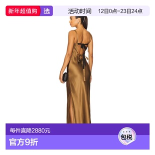 1h可退 香港直邮THE GARMENT 女士 Catania 橄榄绿连衣裙 21459