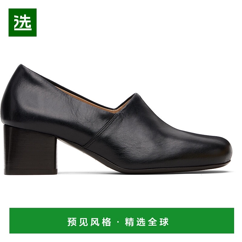 1h可退 香港直邮Lemaire 女士 黑色 Anatomic 55 中跟鞋 FO0194LL