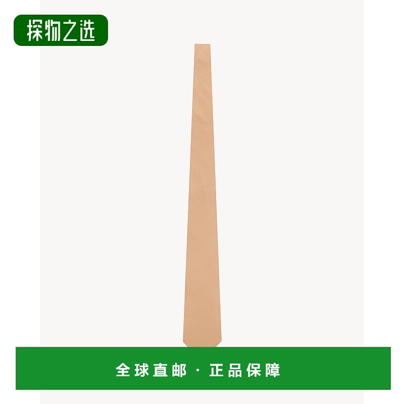 欧洲直邮YSL (2025) 宽丝绸罗缎领带